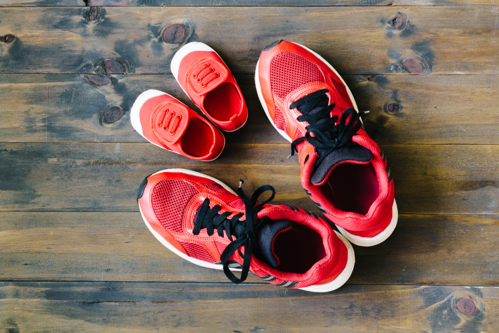 Mother and baby shoes | Nourish Baby
