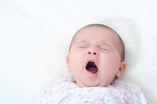 Baby yawning | Nourish Baby