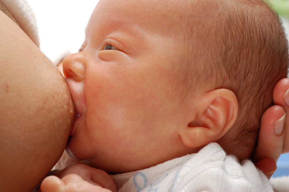 Baby breastfeeding